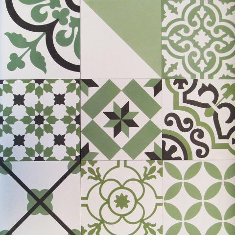 Patchwork - GREEN