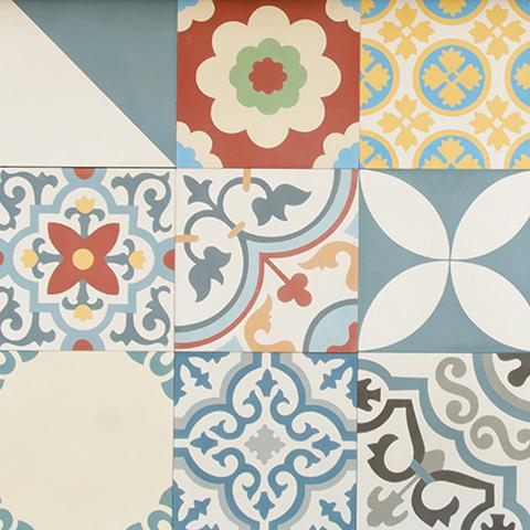 Patchwork - BLUE