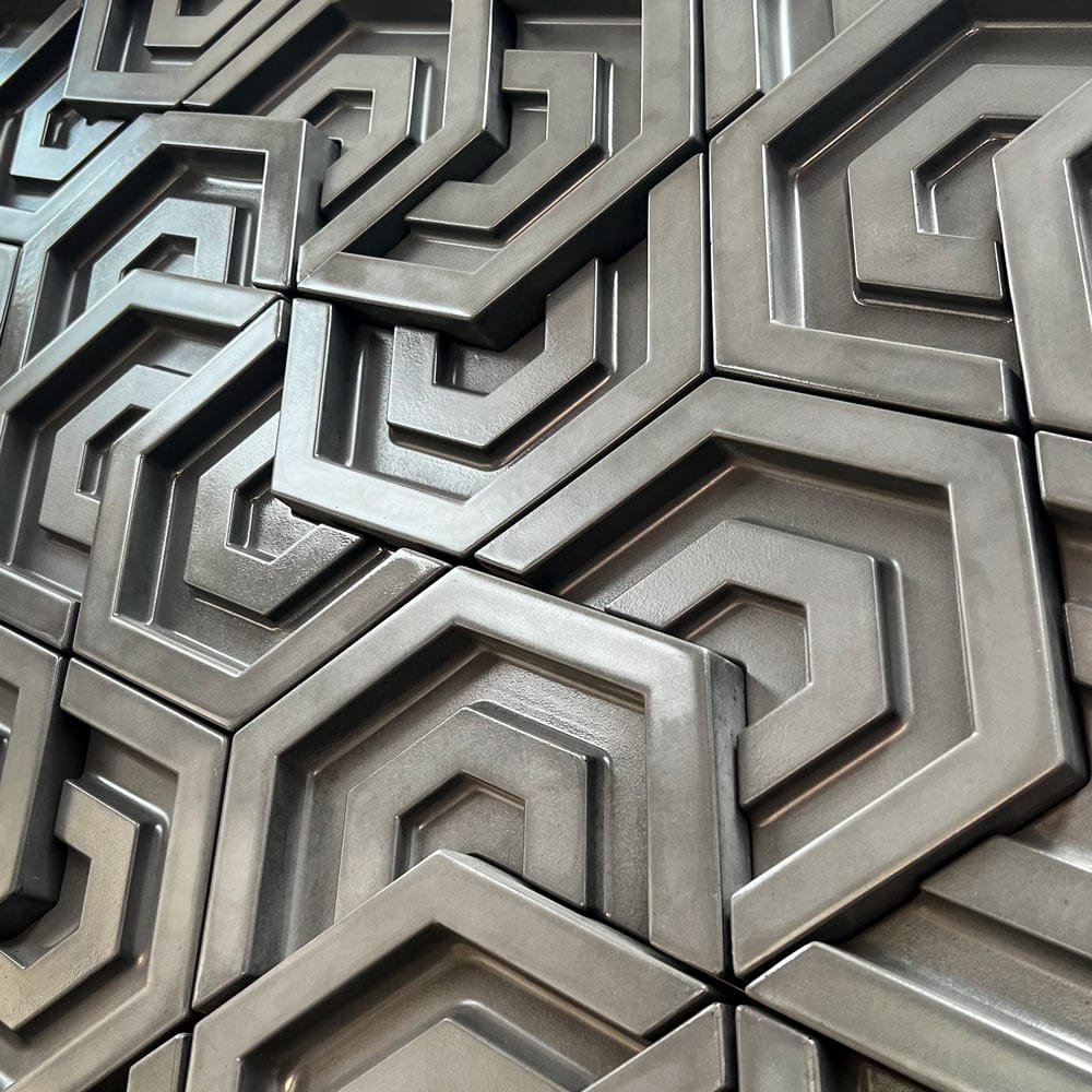 Geometric 3D wall tiles | SYMMETRY