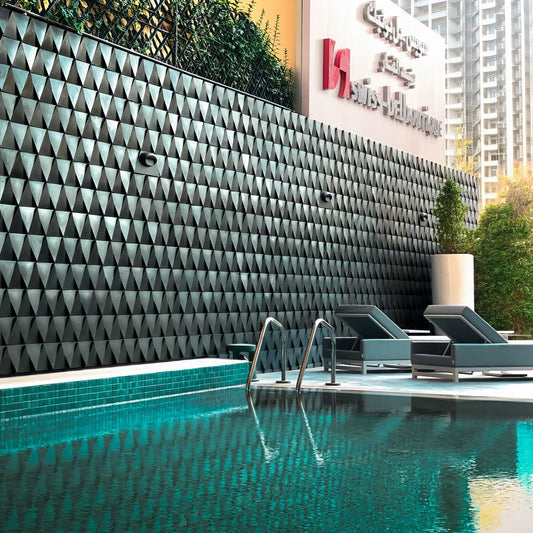 Triangular 3D wall tiles | SIXTY
