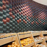 Trigonal 3D wall tiles | EQUAL