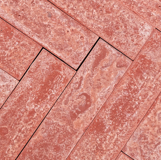 Handmande Tile - Coral