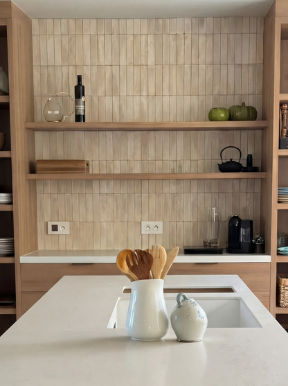Handmade Tile - Mocha